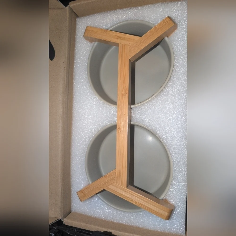 Spunky Junky Double Pet Bowl Set